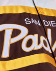 Mitchell & Ness San Diego Padres Retro Varsity Jacket – Brown & Gold