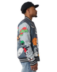 Reason Space Jam Chenille Varsity Jacket