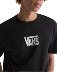 Stretch Logo T-Shirt Black/White