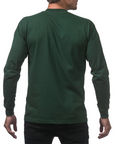 Heavyweight Cotton Long Sleeve Crew Neck T-Shirt