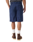 11" Plaid Work Shorts