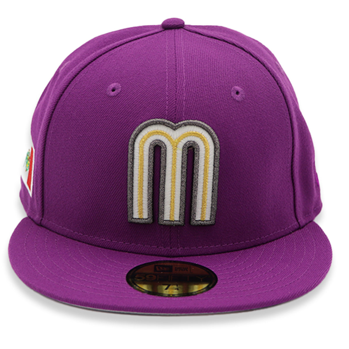 Mexico NewEra 59Fifty Purple Retro Fitted Hat