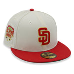 NewEra 59Fifty San Diego Padres 2-Tone Chrome/Red ASG 16 Fitted Hat