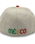 Mexico NewEra 59Fifty 2-Tone Chrome/Red Fitted Hat