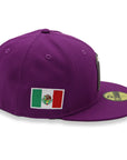 Mexico NewEra 59Fifty Purple Retro Fitted Hat