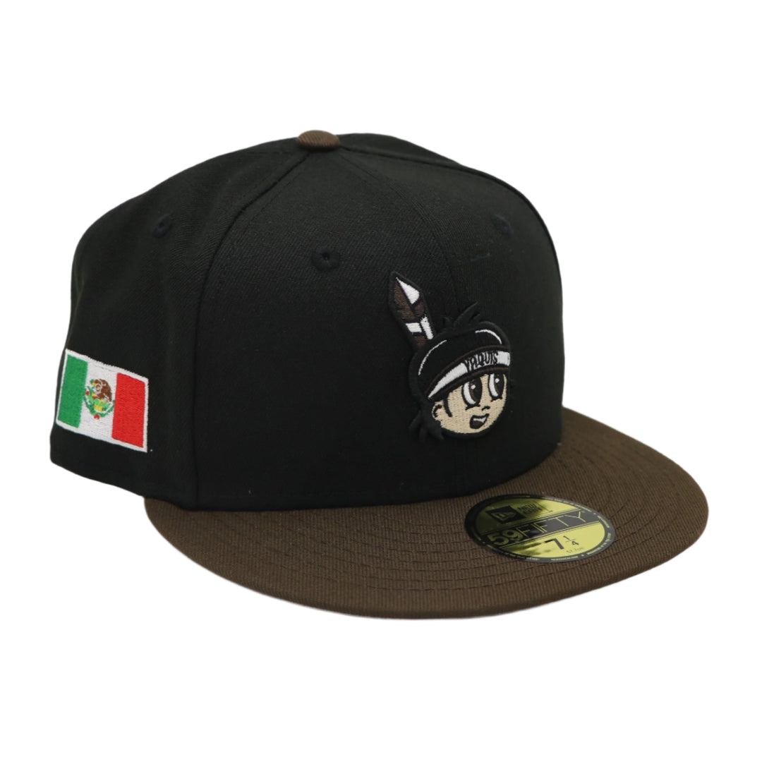 New Era 59Fifty Yaquis de Obregon Fitted Black and Brown Hat
