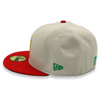 Mexico NewEra 59Fifty 2-Tone Chrome/Red Fitted Hat