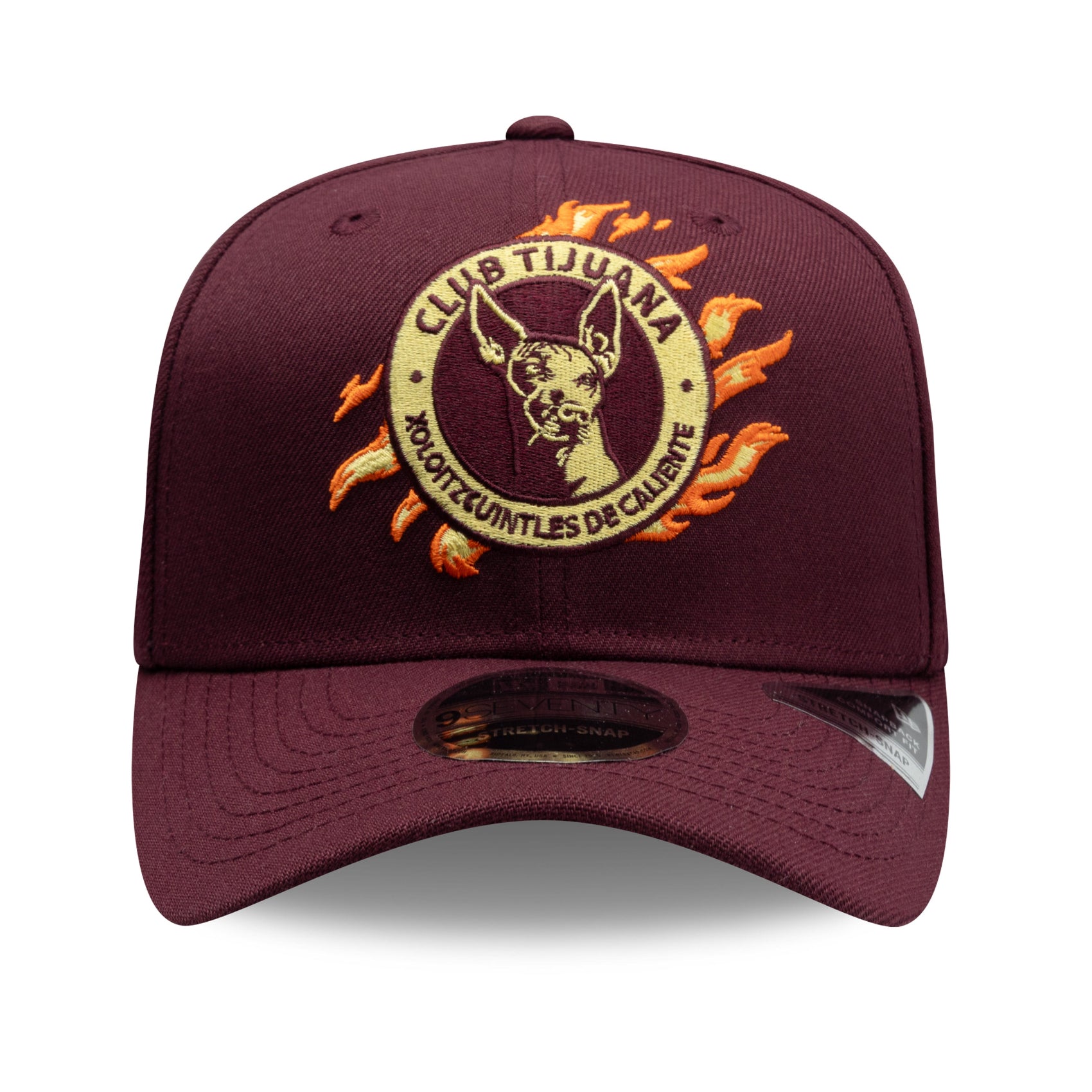 Club Tijuana Xoloitzcuintles 9SEVENTY Stretch-Snap Hat