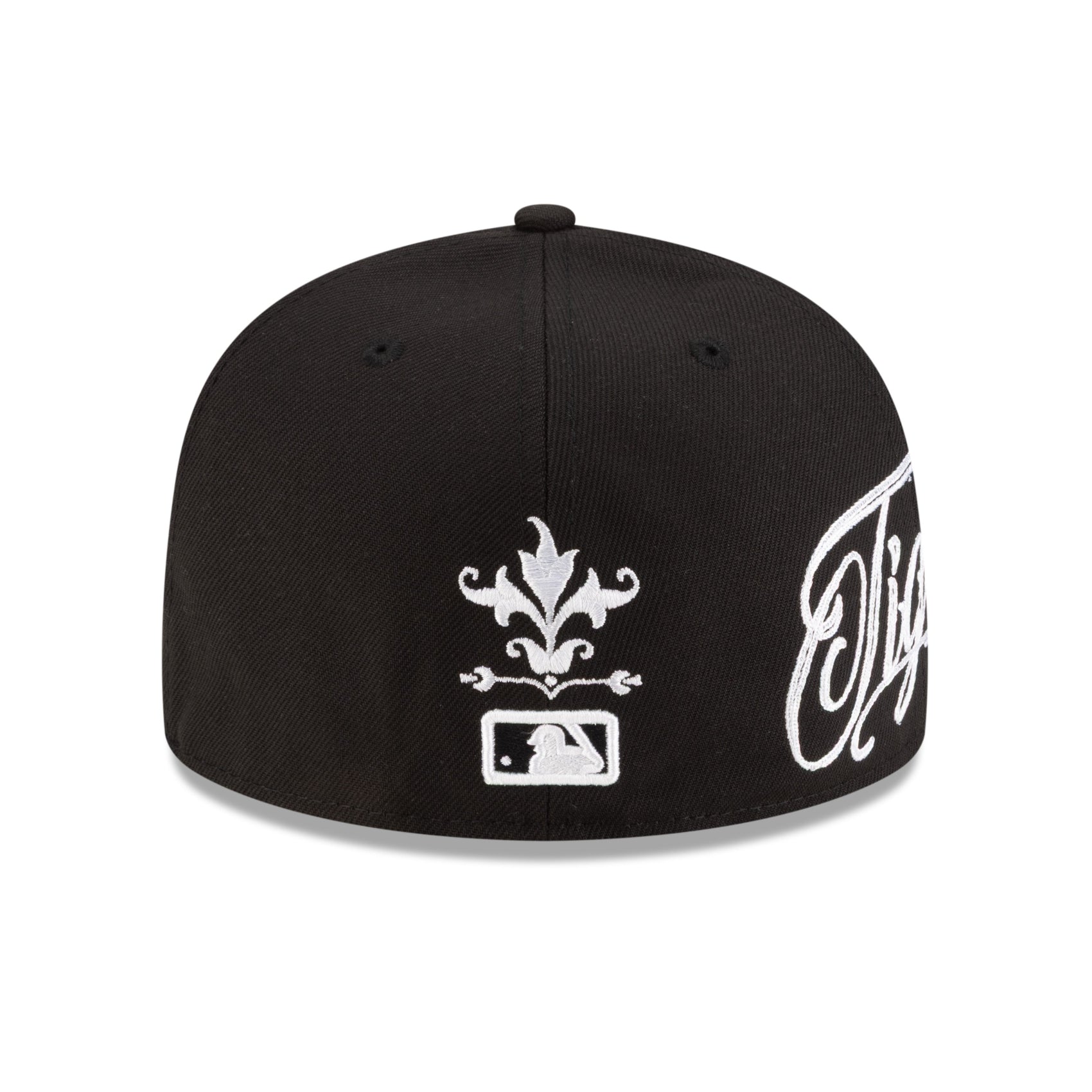 Detroit Tigers Black 59FIFTY Fitted Hat