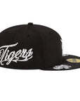 Detroit Tigers Black 59FIFTY Fitted Hat
