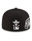 Detroit Tigers Black 59FIFTY Fitted Hat