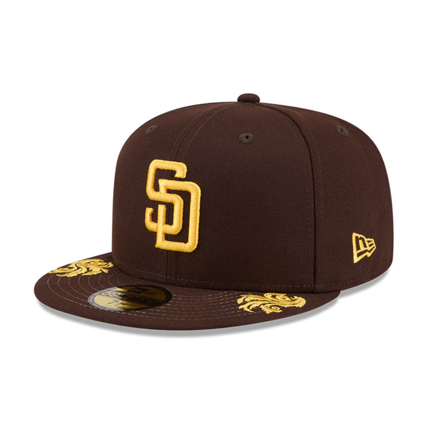 San Diego Padres Black 59FIFTY Fitted Hat