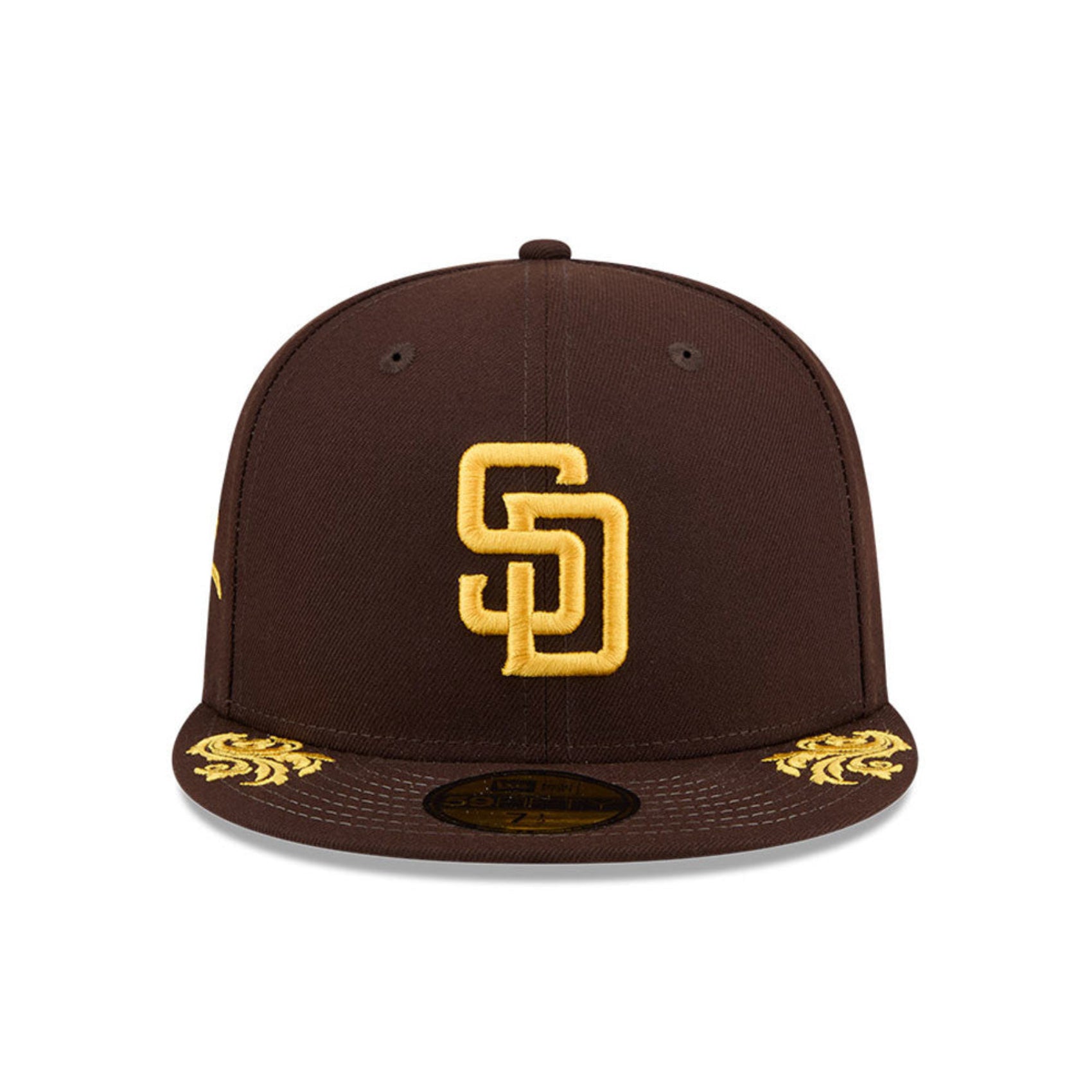 San Diego Padres Black 59FIFTY Fitted Hat