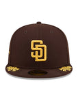 San Diego Padres Black 59FIFTY Fitted Hat