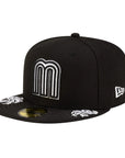 Mexico Black 59FIFTY Fitted Hat