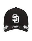 San Diego Padres Black 9FORTY Adjustable Hat