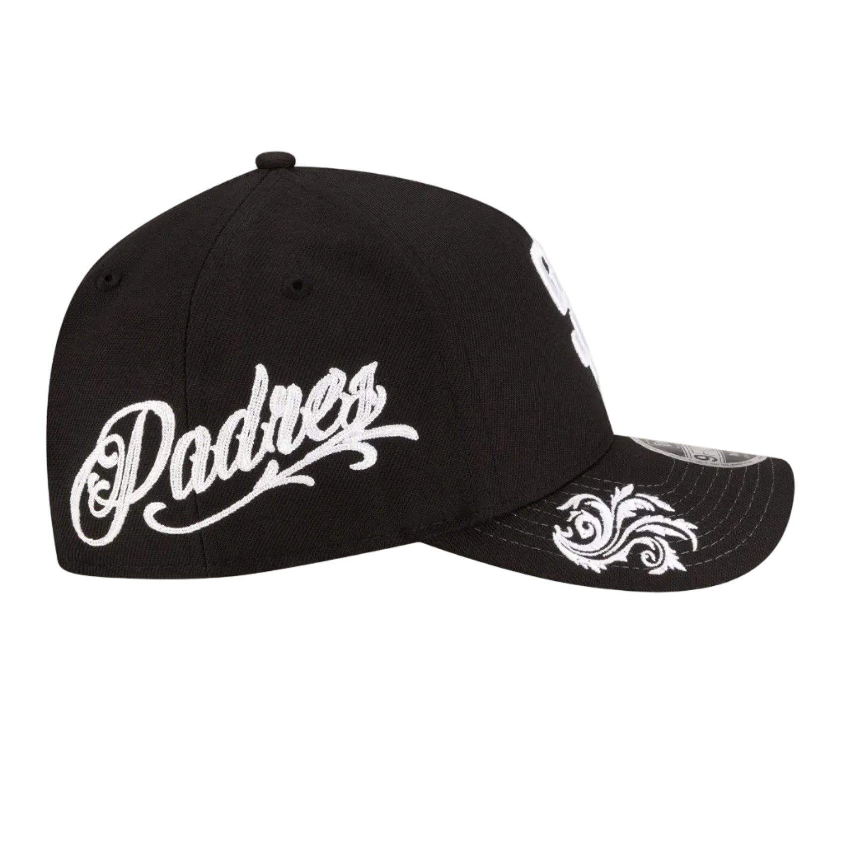 San Diego Padres Black 9FORTY Adjustable Hat