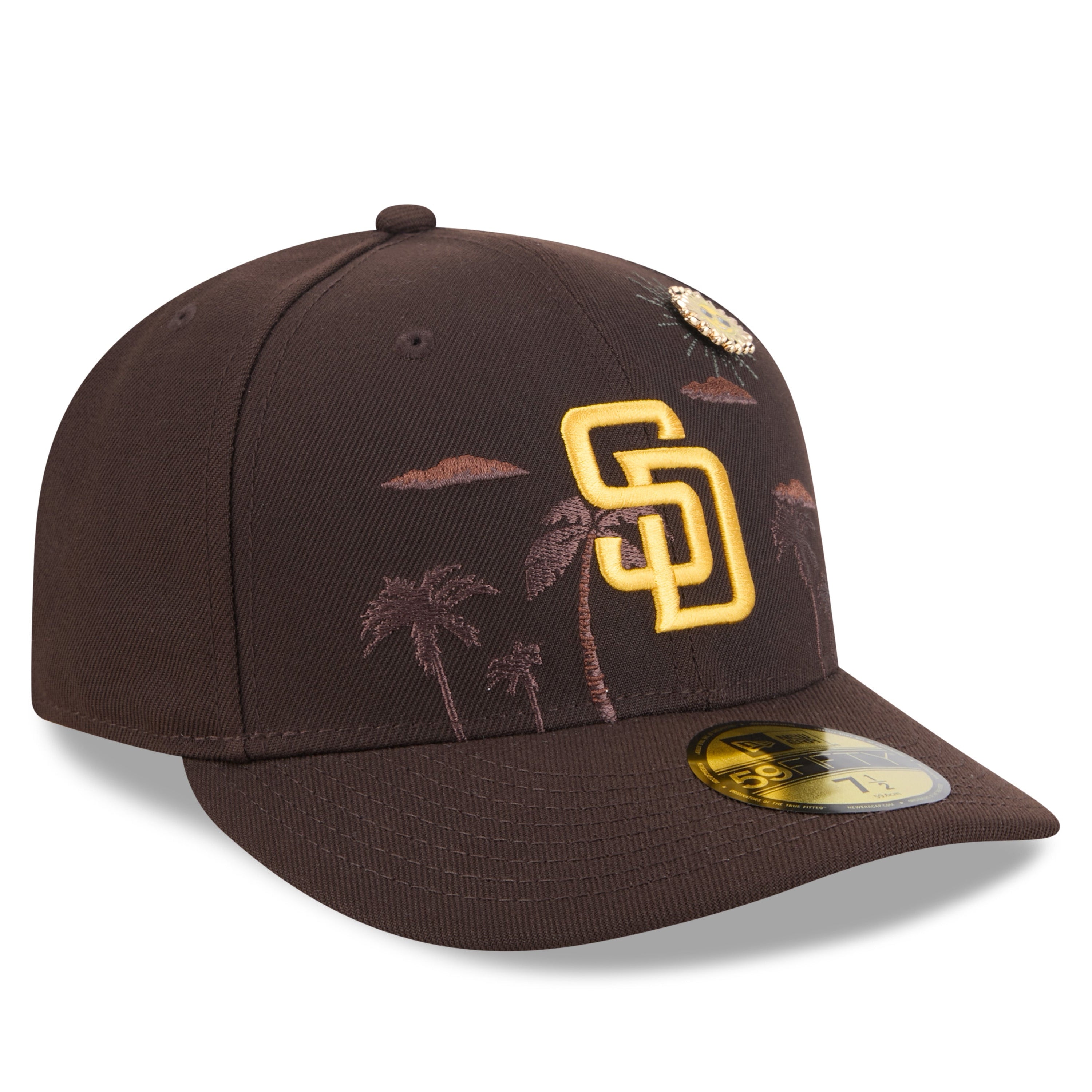 New Era 59Fifty San Diego Padres Black/Red 1969-2019 – Caliwearsd