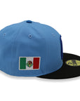 Mexico NewEra 59Fifty 2-Tone Light Blue/Black Fitted Hat