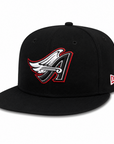 Anaheim Angels Black/Red 59FIFTY Fitted Hat