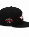 Anaheim Angels Black/Red 59FIFTY Fitted Hat