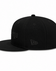 San Diego Padres Black Metallic 59FIFTY Fitted Hat