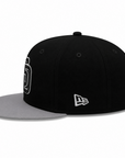 New Era San Diego Padres Black/Grey 59FIFTY Fitted Cap