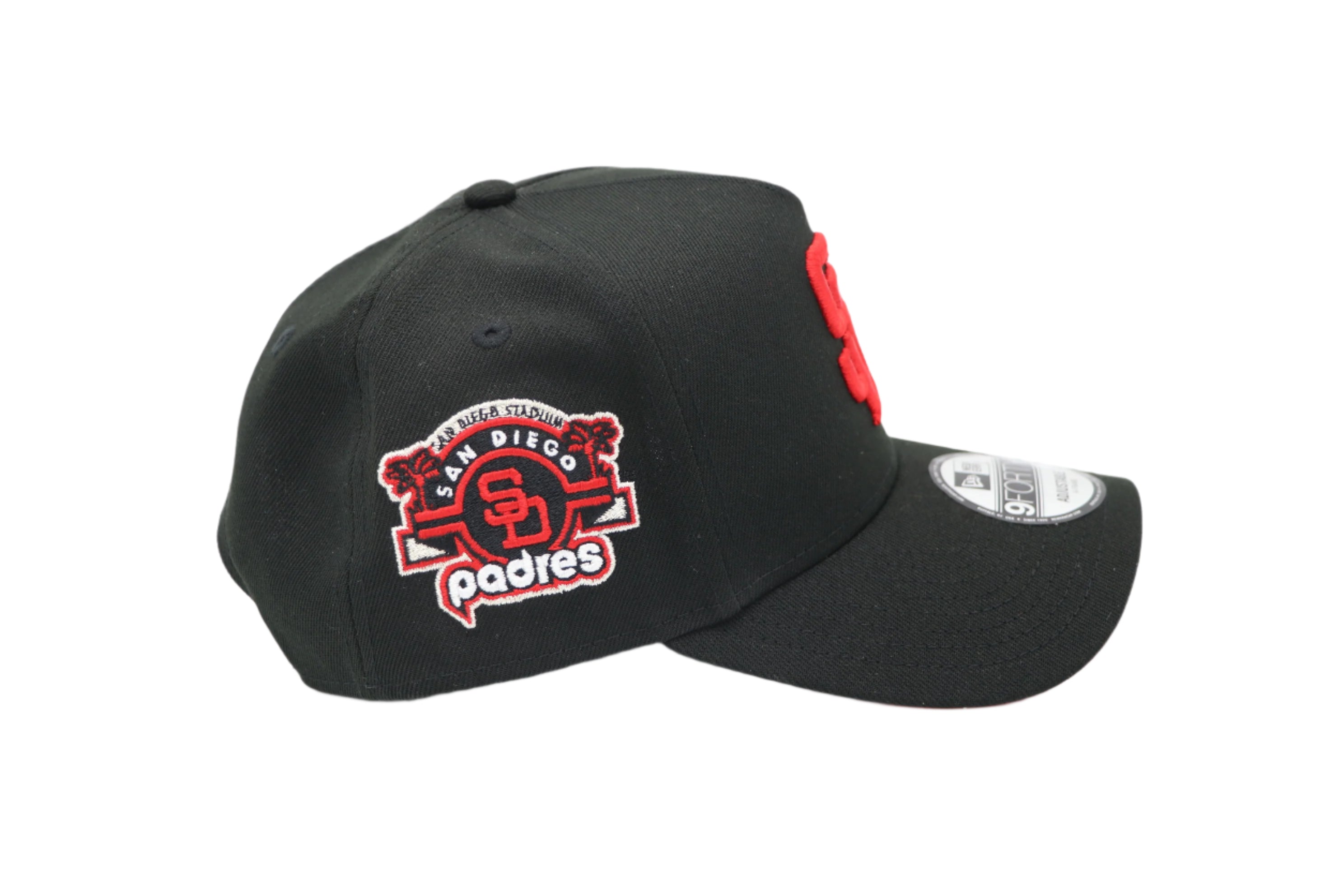 NewEra 9Forty San Diego Padres A-Frame Black and Red