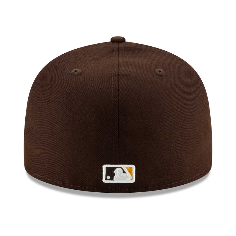 New Era 59Fifty San Diego Padres Mexico City Series Patch Game Brown Fitted Hat