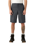 13" Loose Fit Flat Front Work Shorts