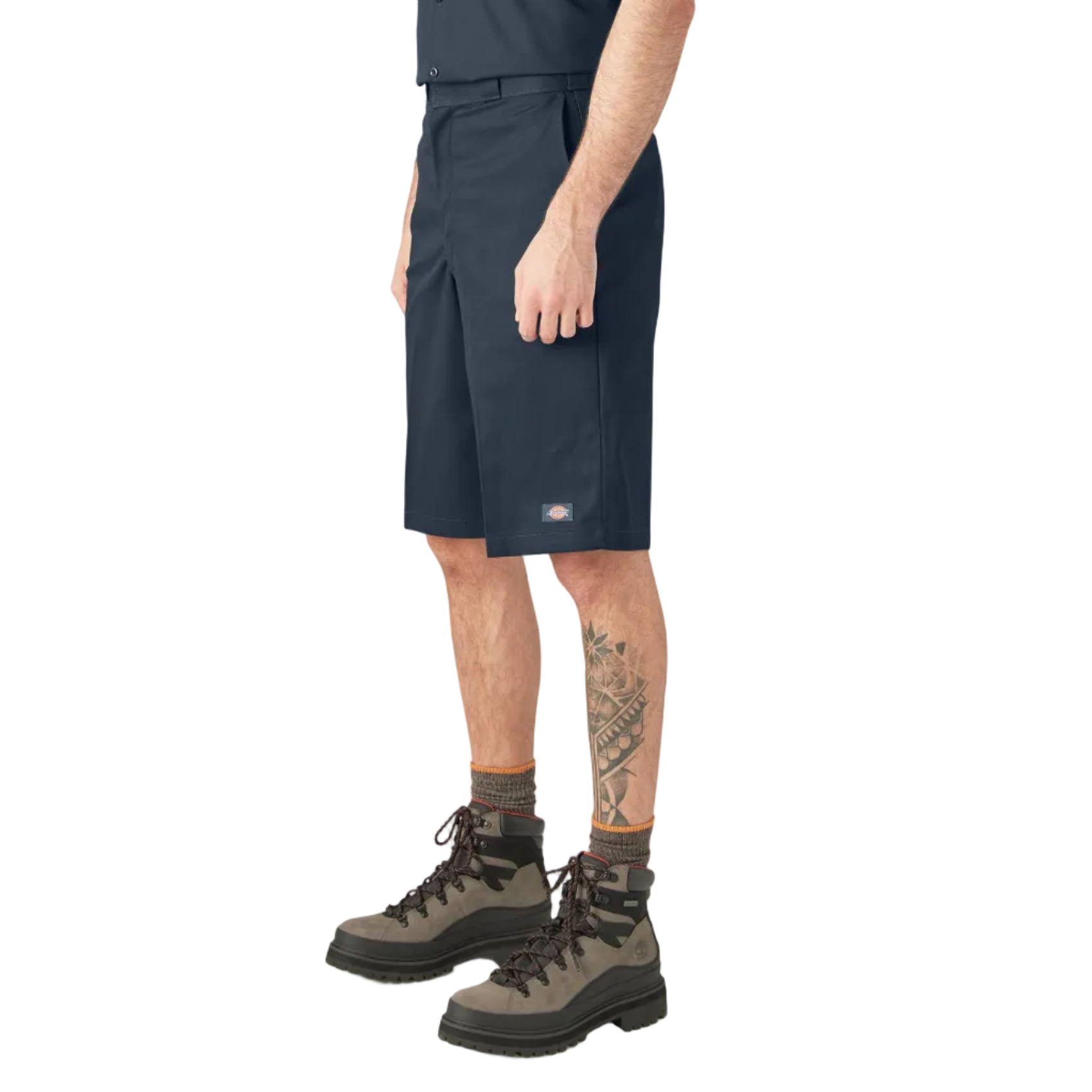 13" Loose Fit Flat Front Work Shorts