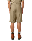 13" Loose Fit Flat Front Work Shorts