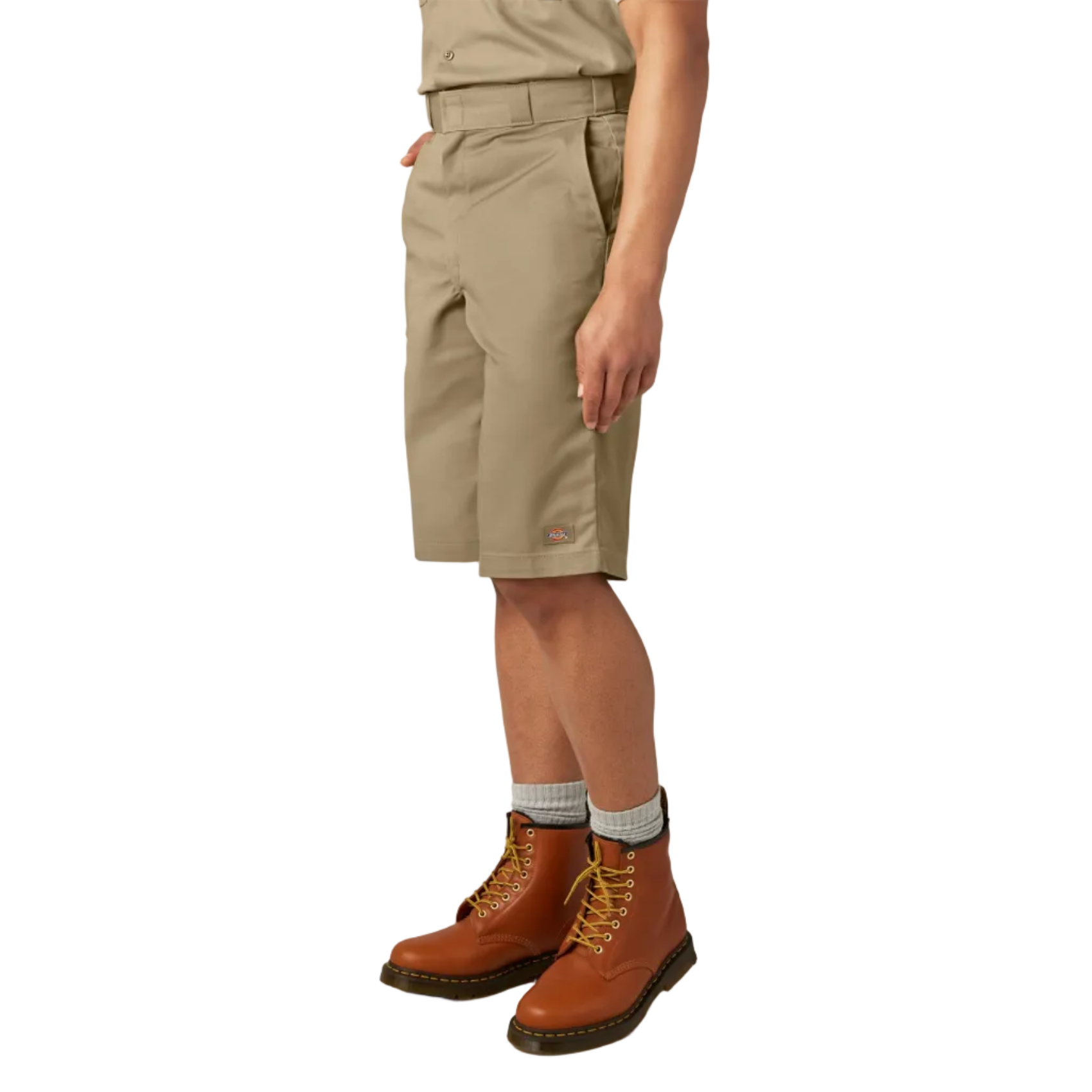13" Loose Fit Flat Front Work Shorts