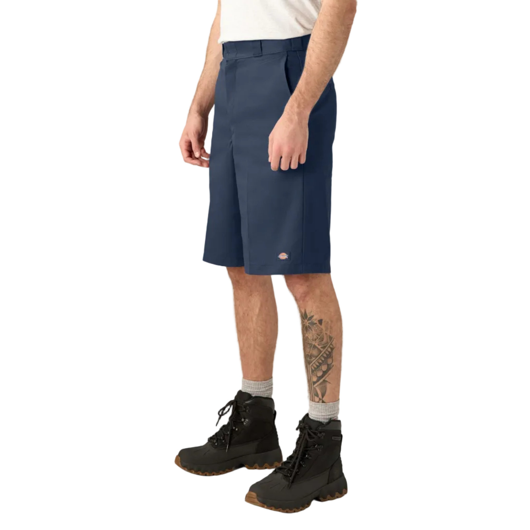 13" Loose Fit Flat Front Work Shorts