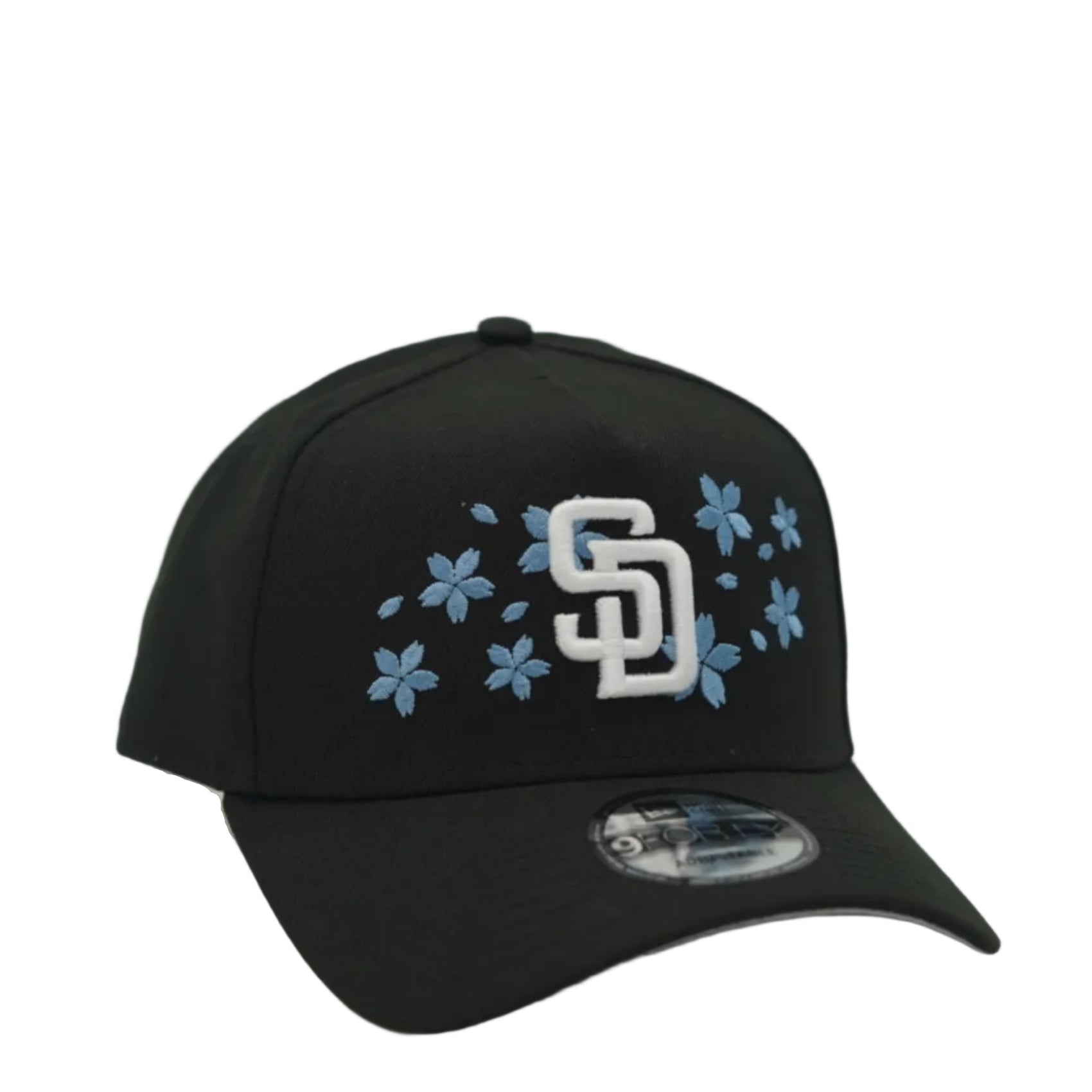 9FORTY San Diego Padres Floral Logo Snapback Cap