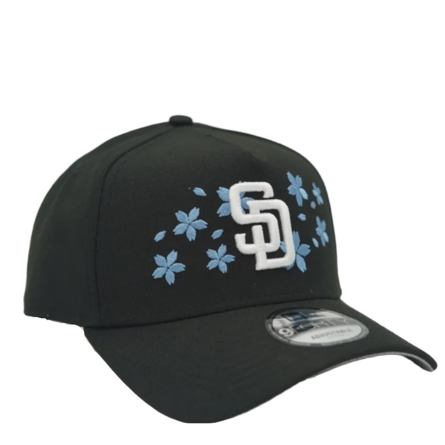 9FORTY San Diego Padres Floral Logo Snapback Cap