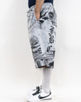 FB County Tatted Up Baggy Fleece Short