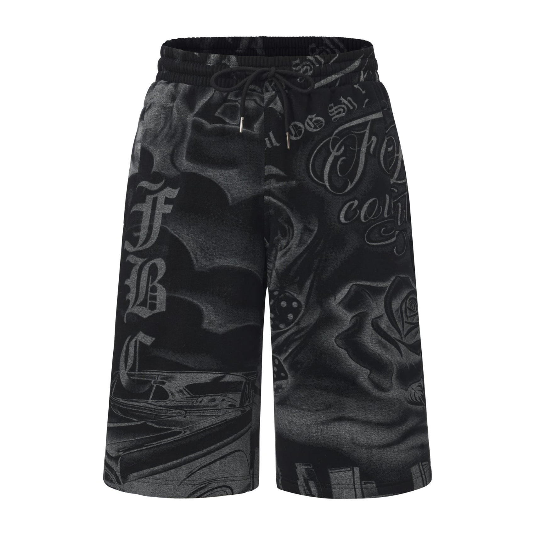FB County Tatted Up Baggy Fleece Short