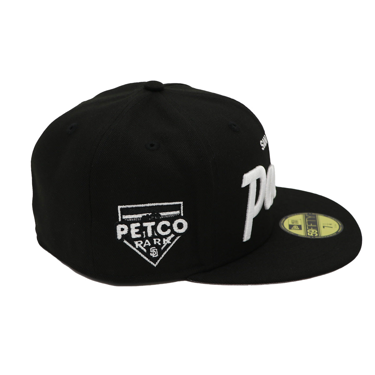 FITTED BLK/WHITE/SIDEPATCH PE