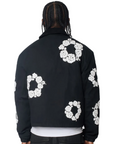 Reason Floral Wreath Collared Workwear Jacket