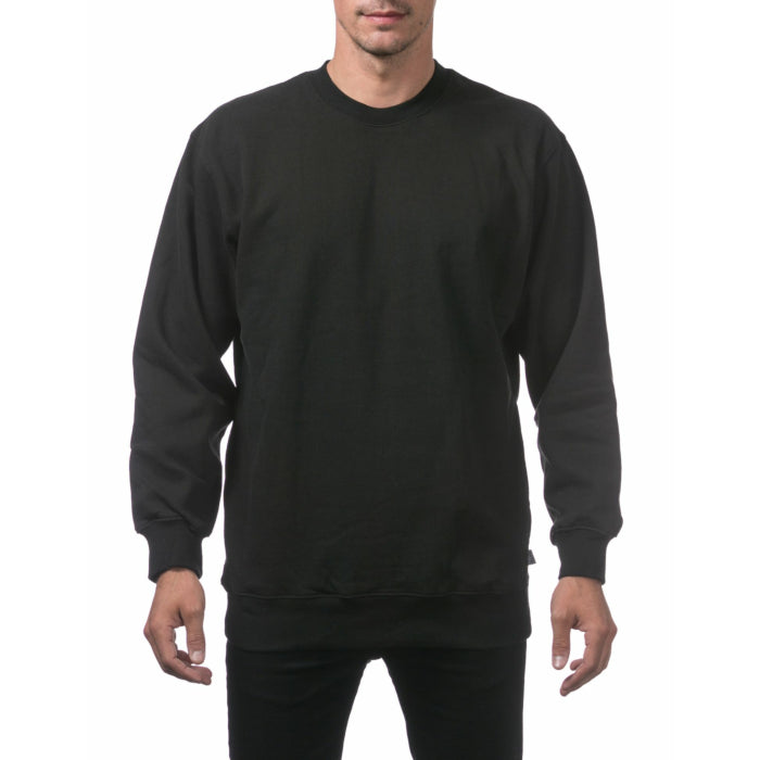 HW CREW NECK SWEAT (13oz) CrewNeck - BLACK