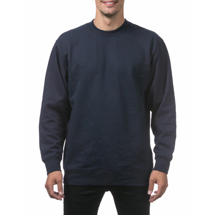 HW CREW NECK SWEAT (13oz) CrewNeck - NAVY