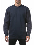 HW CREW NECK SWEAT (13oz) CrewNeck - NAVY