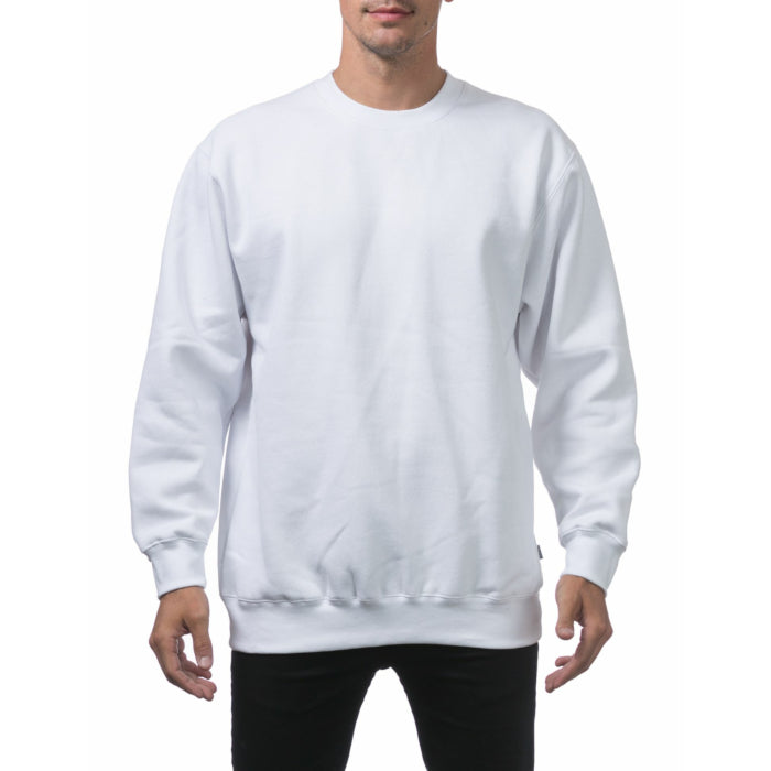 HW CREW NECK SWEAT (13oz) CrewNeck - WHITE