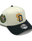 San Diego Padres New Era 9FORTY Adjustable Hat – Cream/Navy
