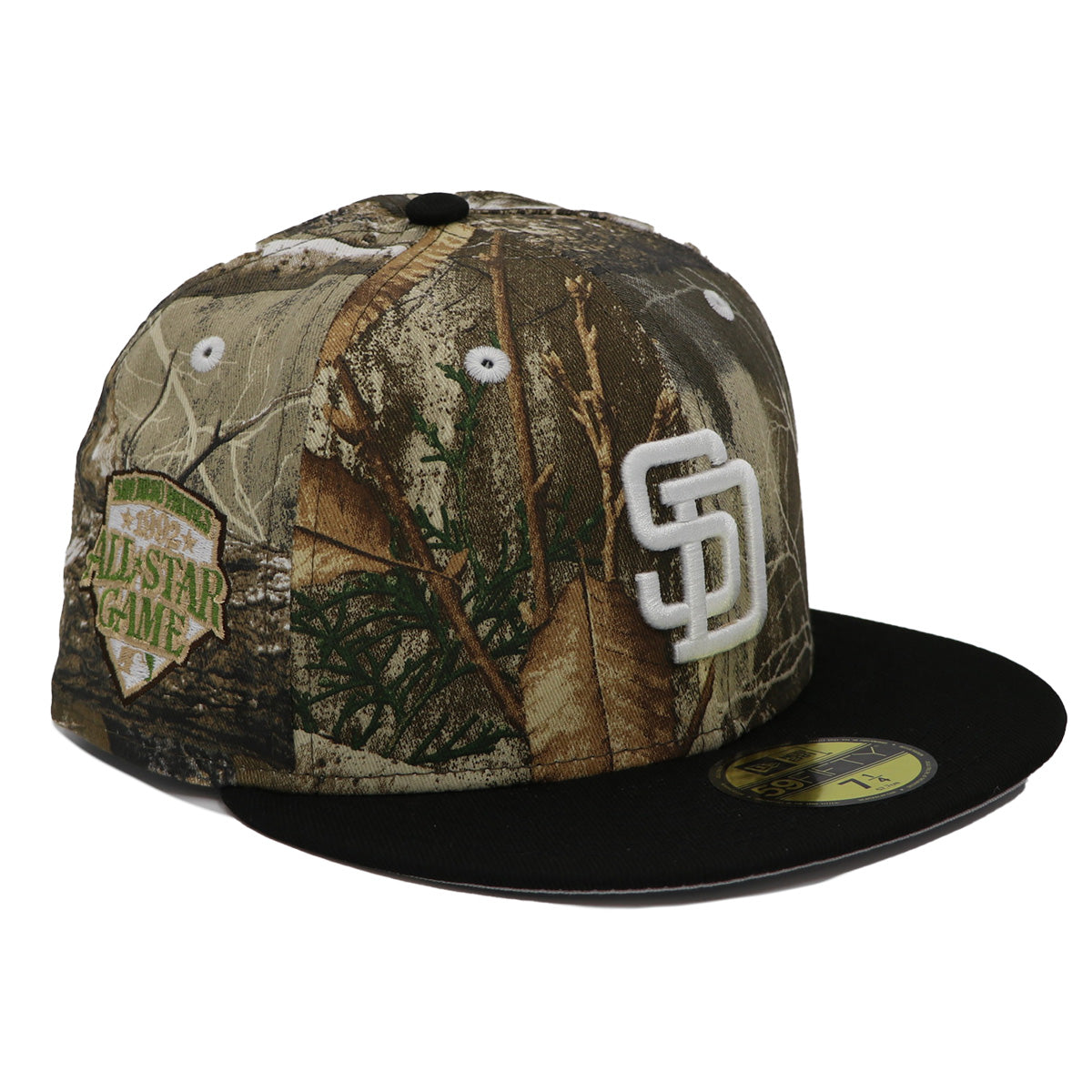 NewEra 59Fifty San Diego Padres Real Tree Fitted Hat – Caliwearsd