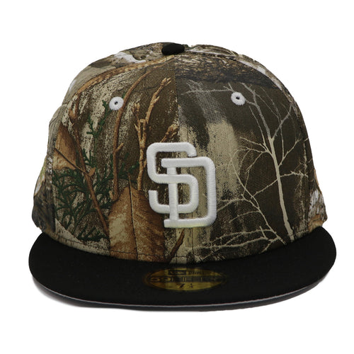 NewEra 59Fifty San Diego Padres Real Tree Fitted Hat