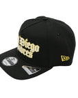 San Diego Padres PROUD 9FIFTY A-Frame Black Gold Snapback