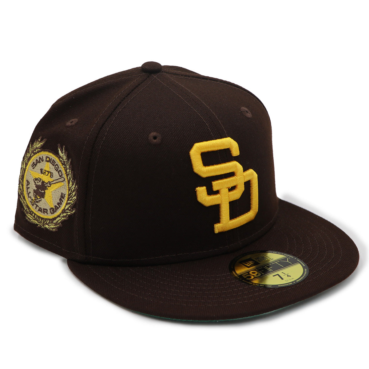 New Era 59FIFTY San Diego Padres Raffia/Beige Fitted Hat 7