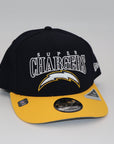 Chargers New Era 9FIFTY Snapback Hat – Navy/Gold